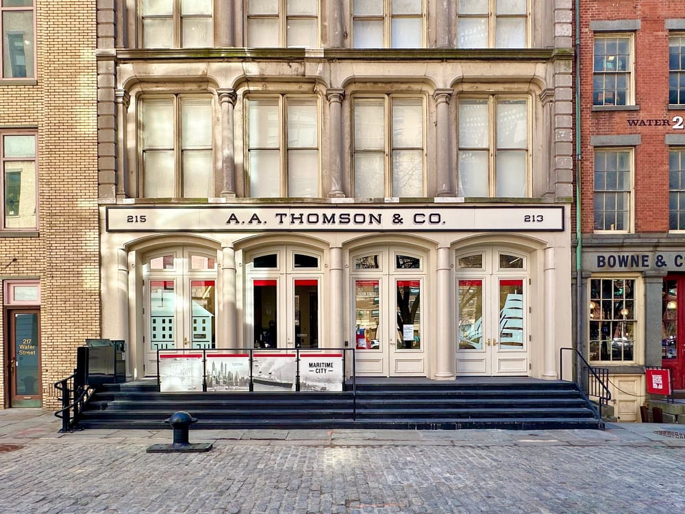 South Street Seaport Museum A.A. Thomson & Co- Cr. South Street Seaport Museum