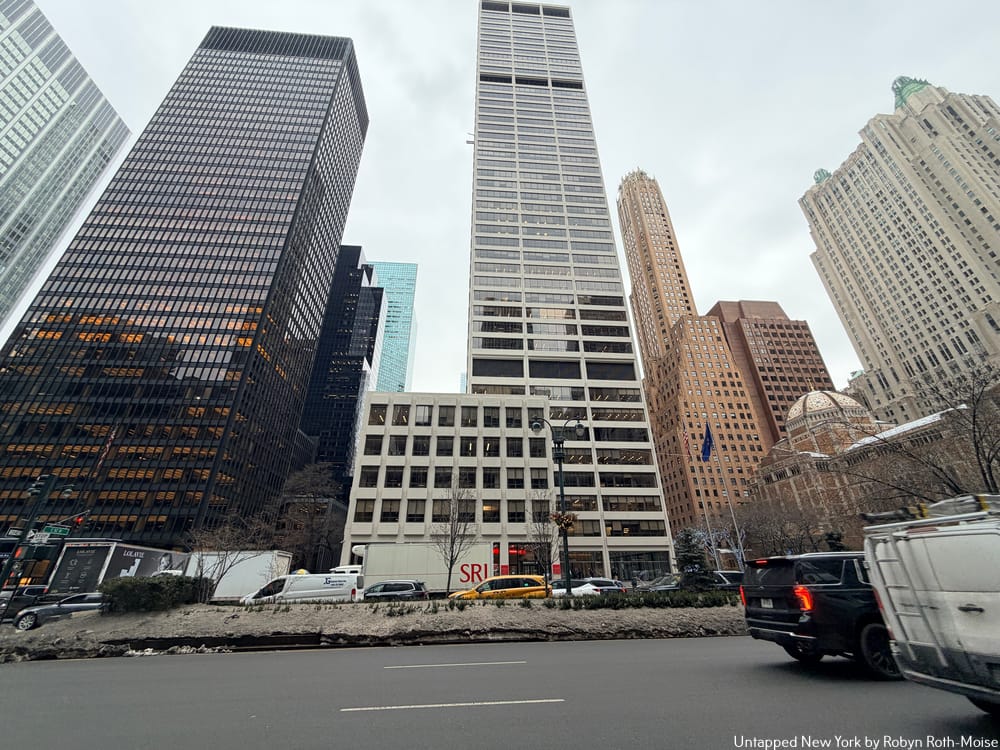 The Seagram Building, 345 Park Ave, and St. Bart's