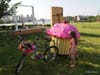 Giant Cupcake goes to Socrates Sculpture Park
