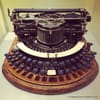 Vintage Typewriters on Display at CUNY Journalism, former New York Herald Tribune Headquarters