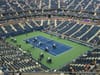 US Open Tennis “Slamboni” Crew Dry Courts After Rain