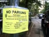 Fake No Parking Film Shoot Signs in NYC for Sequels to Famous Movies