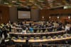 Inside the United Nations Trusteeship Council Chamber with the Pritzker Architecture Prize Winners
