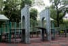 There’s a Mini George Washington Bridge in NYC Playground in Washington Heights