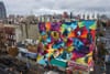 Stunning Mural Covers Four Story Building in Greenpoint, Brooklyn