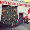 Check Out this Christmas Tree Made Out of Lobster Traps in Red Hook, Brooklyn