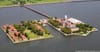 Aerial View of Ellis Island