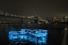 Photos: The Floating Light Installation that Changes Color with East River Water Quality