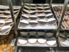 Black and white cookies at Zaro Family Bakery