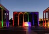 Lincoln Center Plaza Lighting for PRIDE Weekend