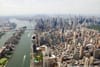 New York City skyline aerial