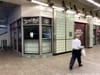 Record Mart Closed in Tiimes Square subway station
