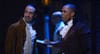 Lin Manuel Miranda and Leslie Odom Jr. in Hamilton