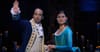 Philippa Soo and Lin Manual Miranda