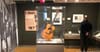 Guitar at Woodie Guthrie exhibition