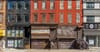 shuttered storefronts in Williamsburg