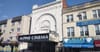 Front exterior and marquee of Alpine Cinemas in Bay Ridge Brooklyn