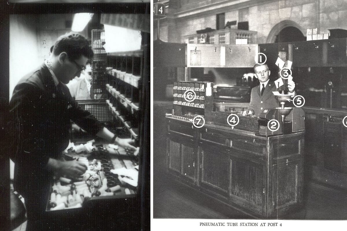  The Lost Pneumatic Tube System at the NYSE