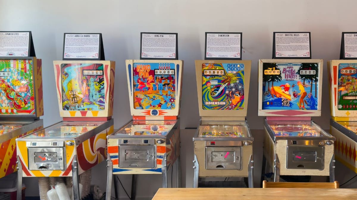 Play Vintage Games at the Red Hook Pinball Museum