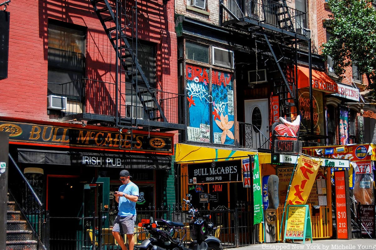 NYC Borough St. Marks Place East Village New York City Zip Hoodie The Whole Story \u2013 St. Mark\u0027s Place