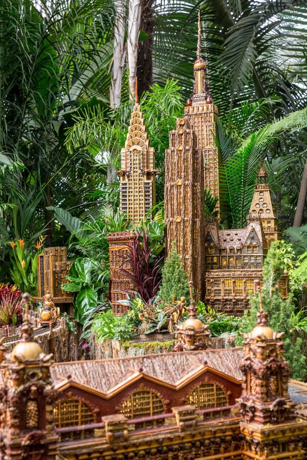 NYC's New York Botanical Garden Holiday Train Show Returns for its 26th