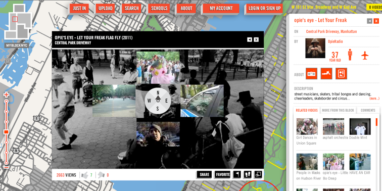 MyblockNYC: Map-based video sharing comes to NYC