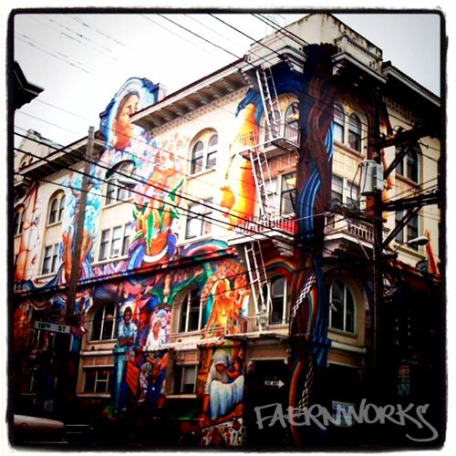 ART on STREETS: Inspiring Face in the Mission