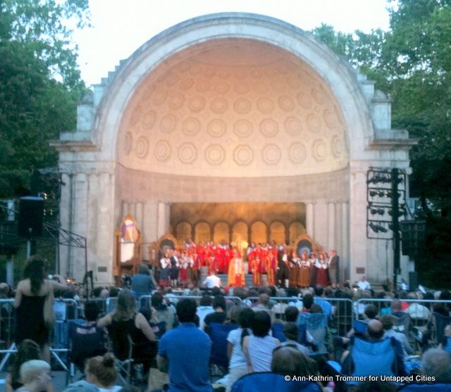 Opera in Central Park a superbly staged “natural” spectacle