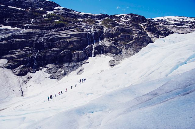 Learning Respect on Jostedalsbreen glacier, Norway