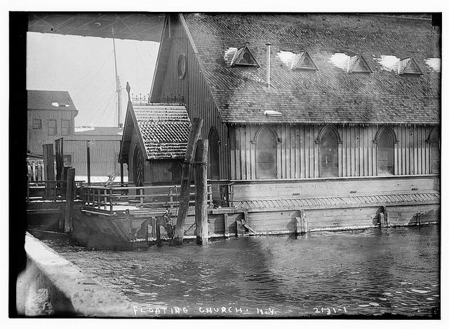 Daily What?! There Used to be Floating Churches for Sailors in the East River, NYC