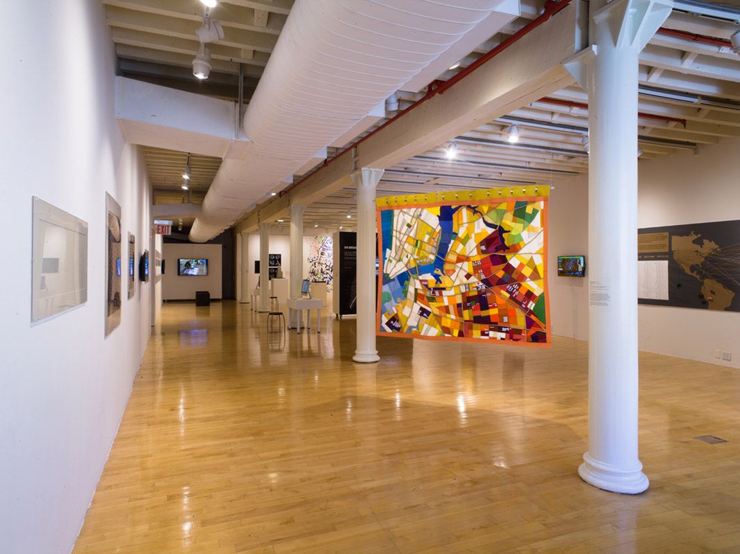 Exhibition of NYC Maps Explores Relationship Between Art and Data Visualization