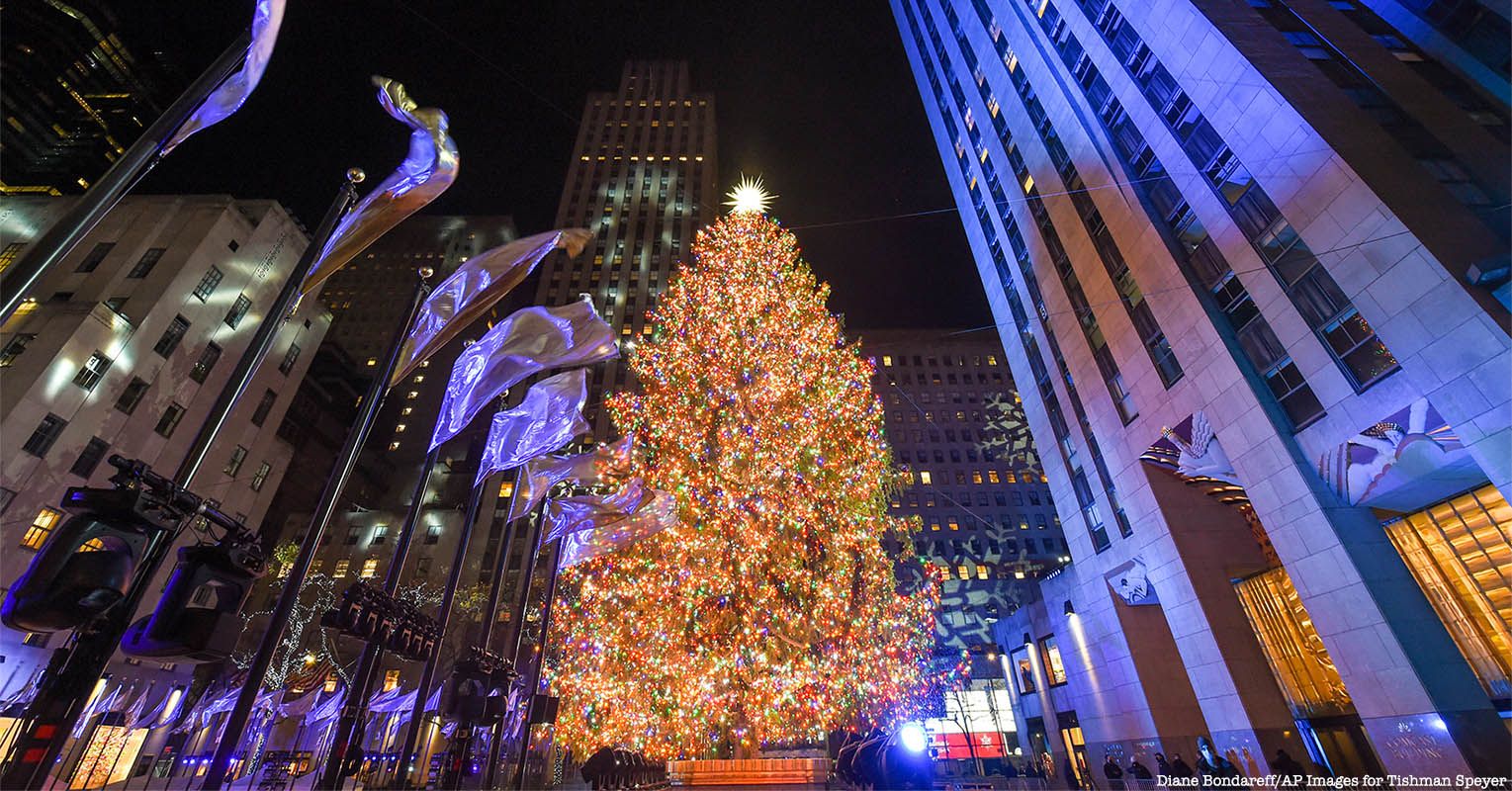 Photos: 2020 Rockefeller Center Christmas Tree Lit!